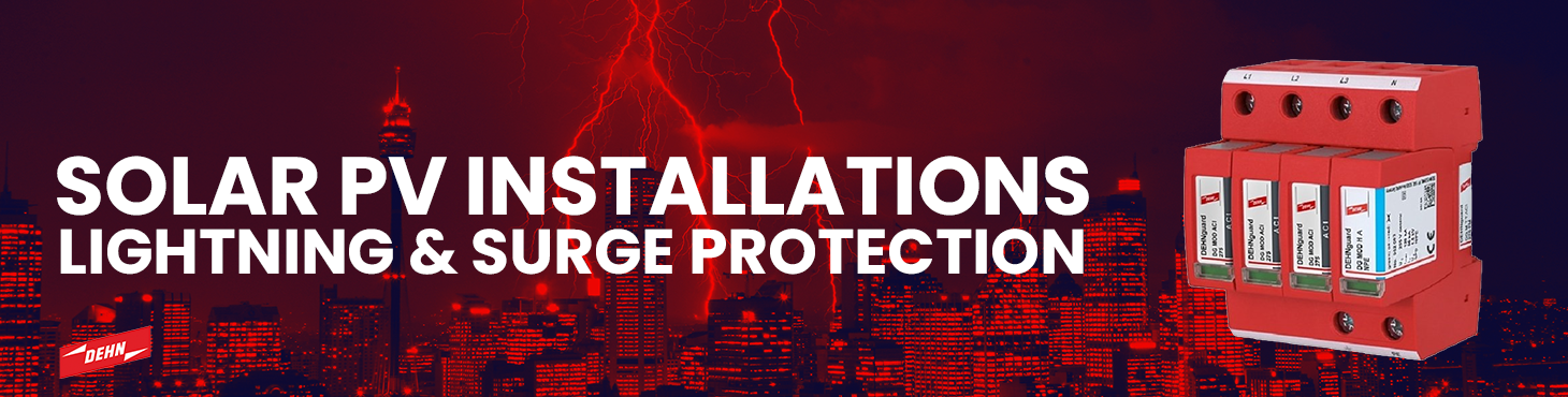 Lightning & Surge Protection for Solar PV Installations